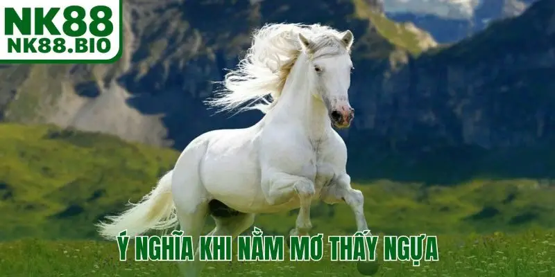 Ý nghĩa khi nằm mơ thấy ngựa